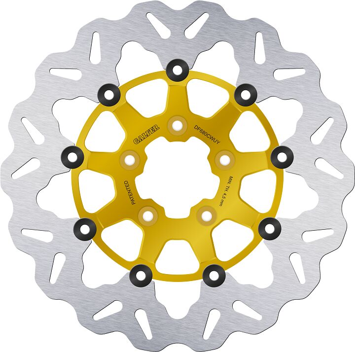 BRAKE ROTOR FLOATING WAVE GOLD