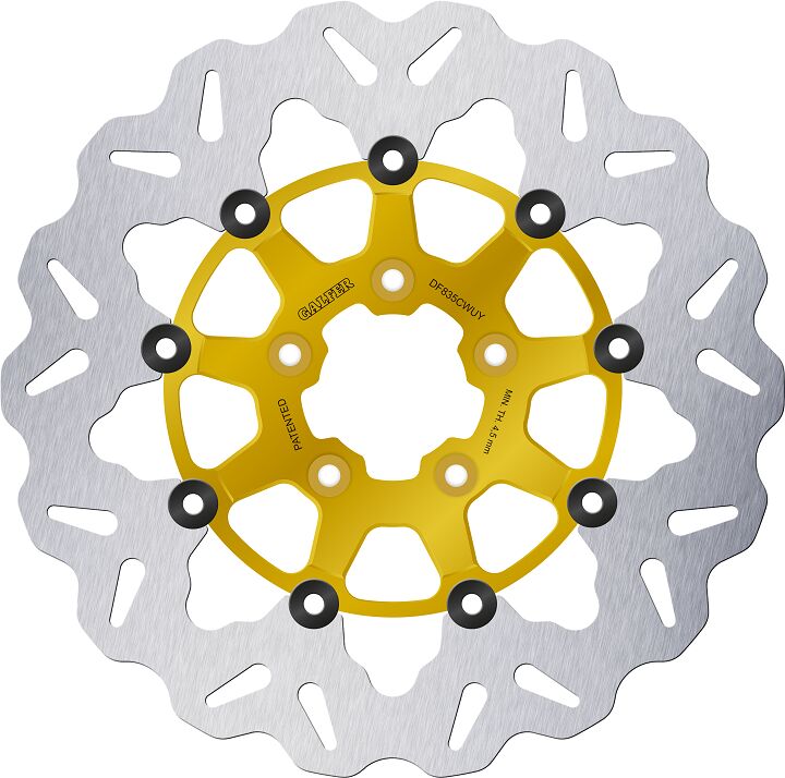 BRAKE ROTOR FLOATING WAVE GOLD
