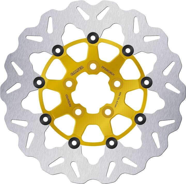 BRAKE ROTOR FLOATING WAVE GOLD