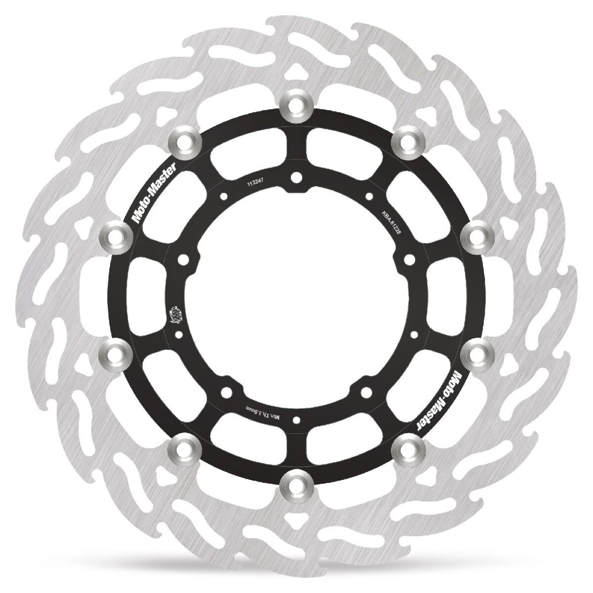 BRAKE ROTOR FLOATING FLAME FRONT