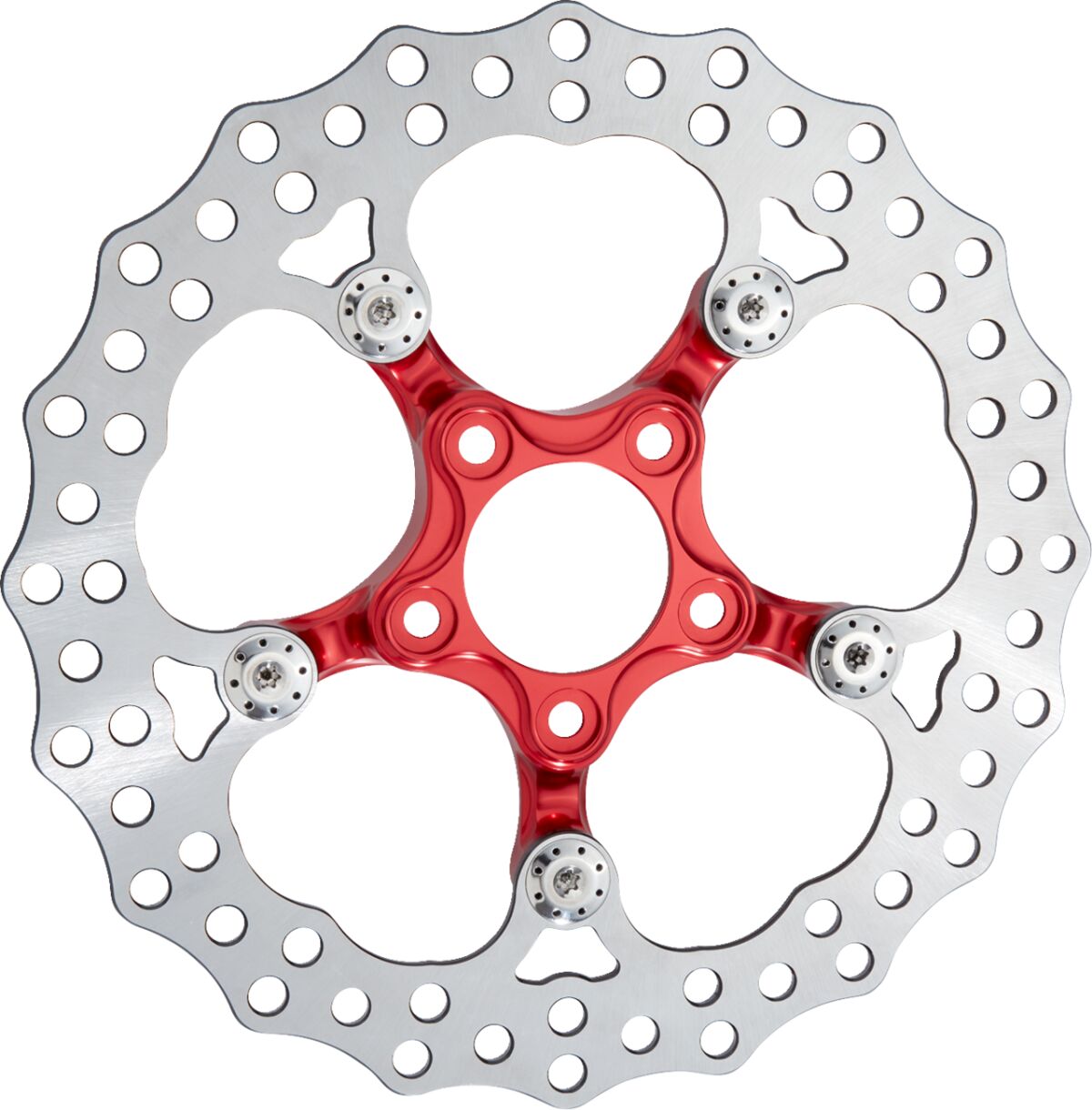 Spider Rotor - 11-4/5" - Red - Rear
