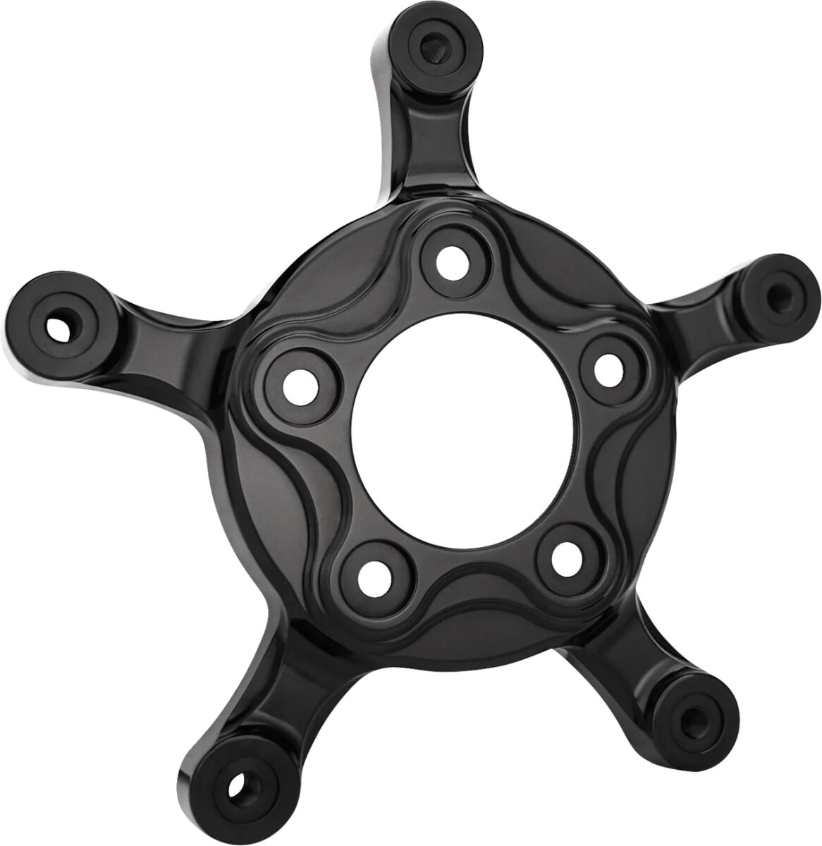 ROTOR ADAPTER SPIDER 320MM FOR STOCK RIM ALL BLK