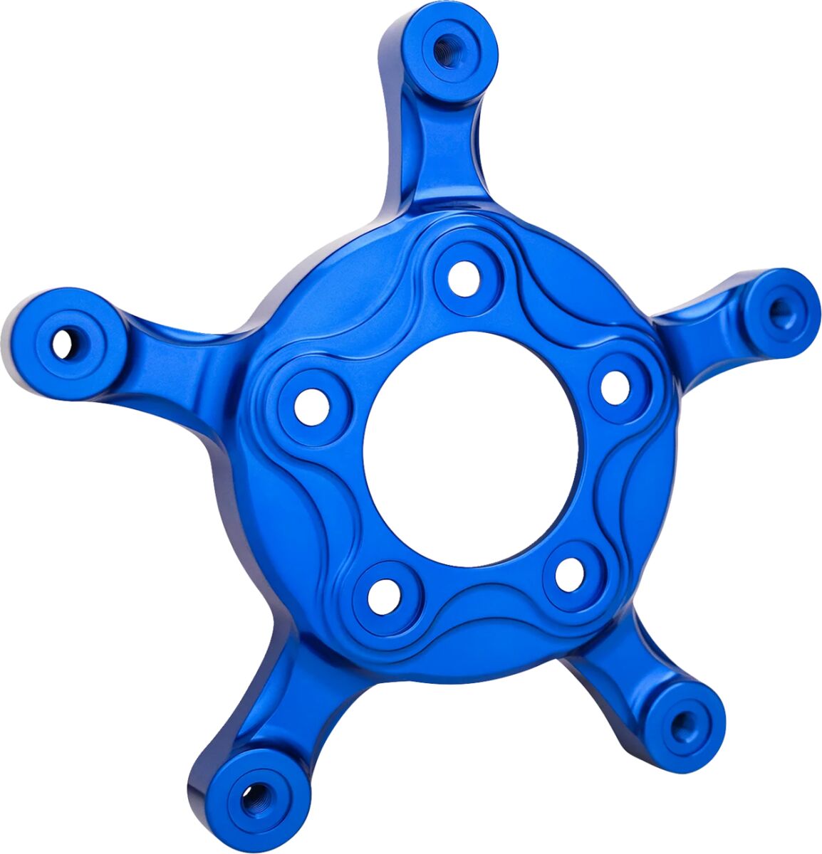 ROTOR ADAPTER SPIDER 320MM FOR STOCK RIM BLUE