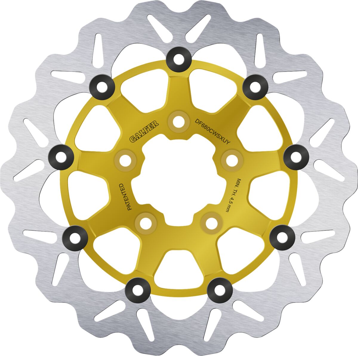 BRAKE ROTOR GALFER FLOATING GOLD DF680CWSXUY