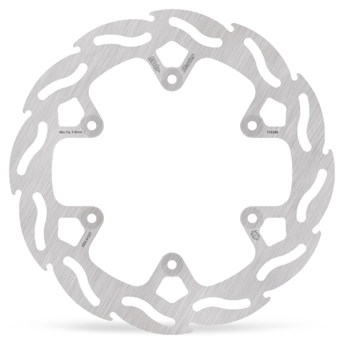 BRAKE ROTOR FIXED FLAME FLAMED NATURAL