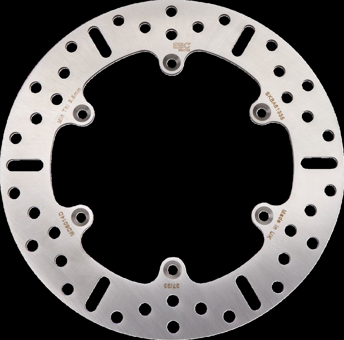 BRAKE ROTOR D-SERIES OFFROAD SOLID ROUND