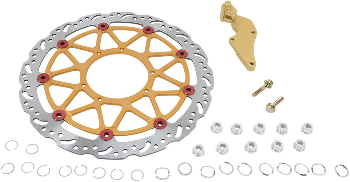 BRAKE ROTOR KIT SUPERMOTO SOLID CONTOUR