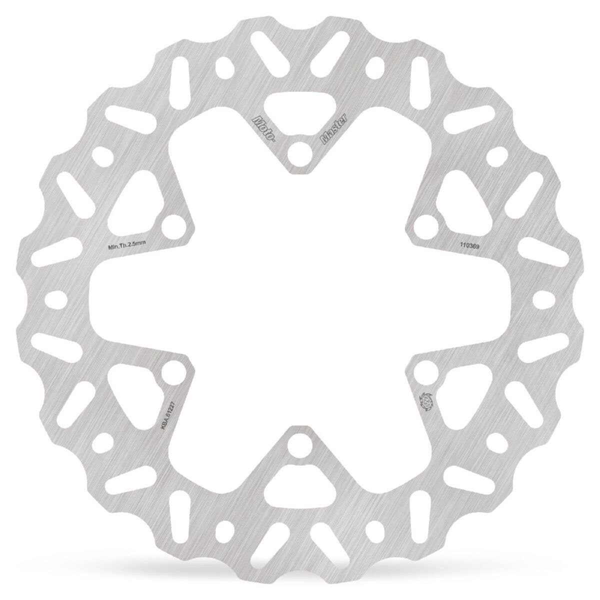 BRAKE ROTOR FIXED NITRO CONTOURED NATURAL