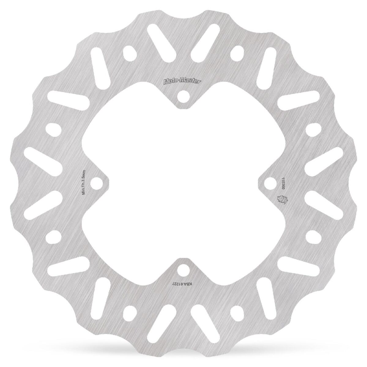BRAKE ROTOR FIXED NITRO CONTOURED NATURAL
