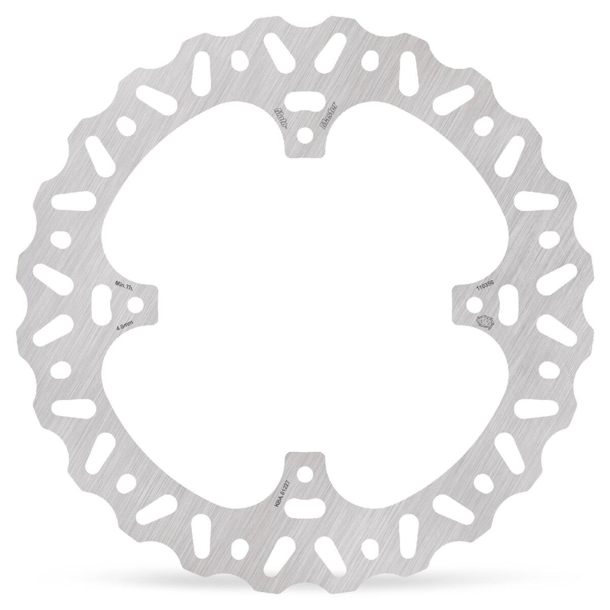 BRAKE ROTOR FIXED NITRO CONTOURED NATURAL