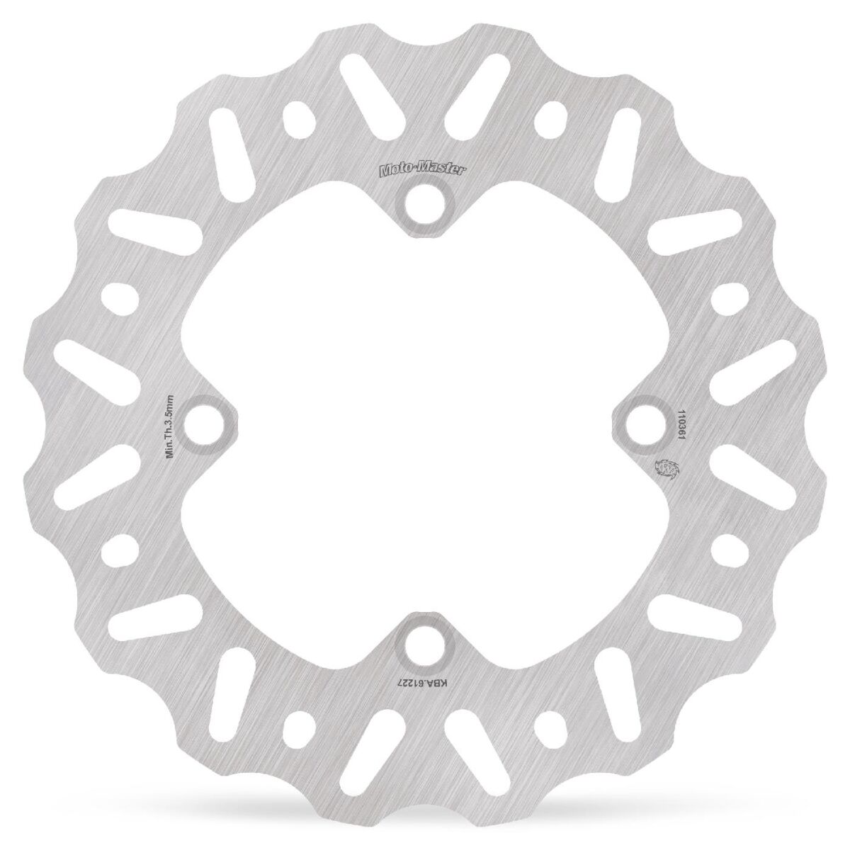 BRAKE ROTOR FIXED NITRO CONTOUR NATURAL