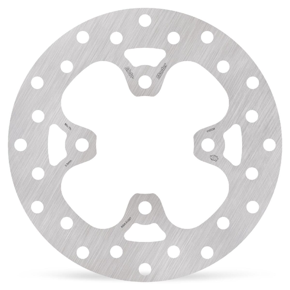 BRAKE ROTOR FIXED HALO ROUND