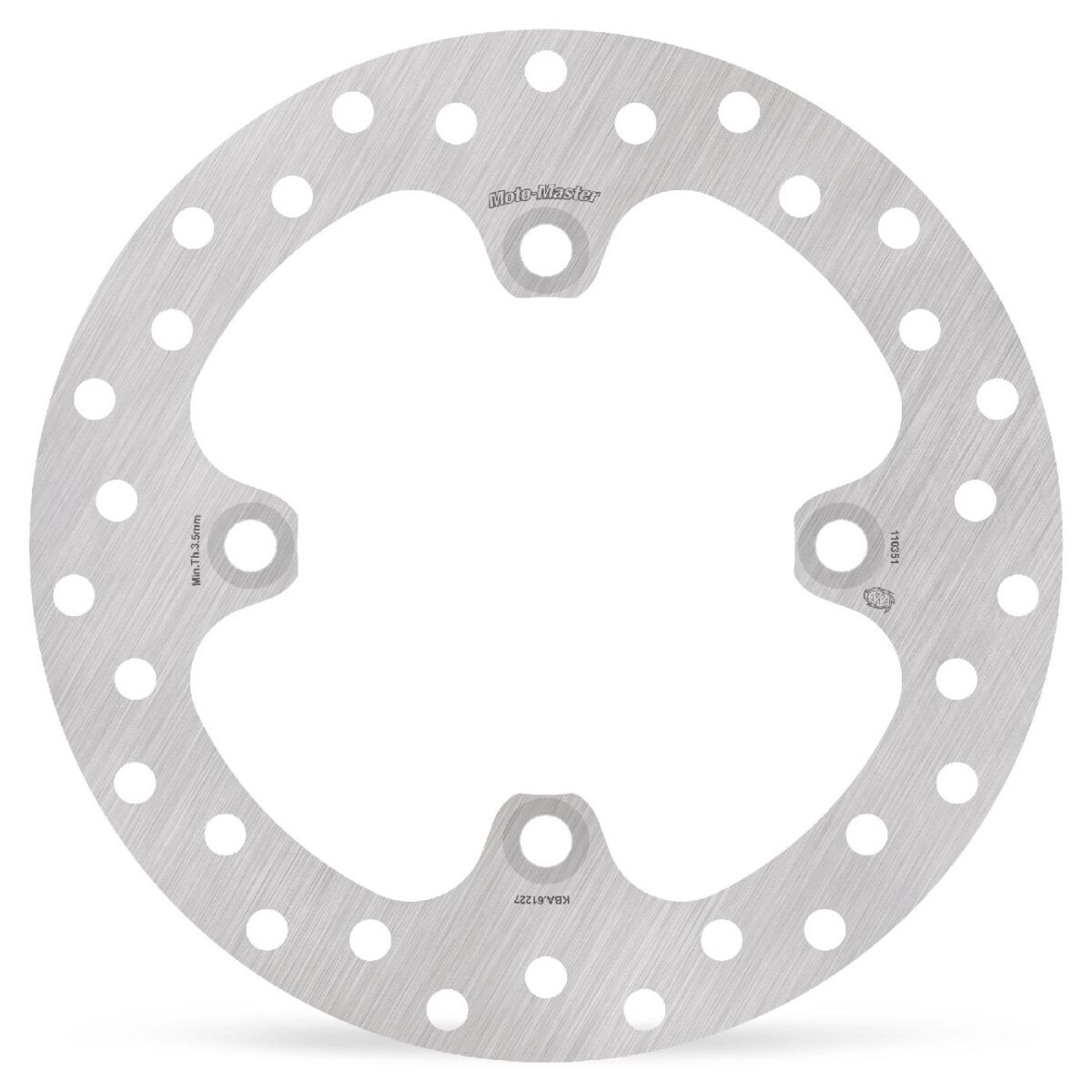 BRAKE ROTOR FIXED HALO ROUND