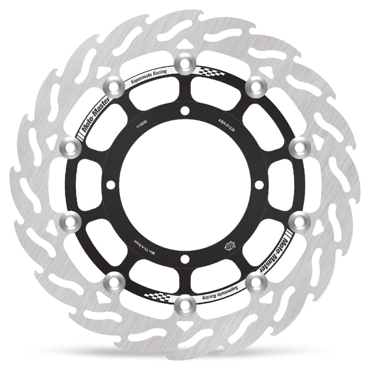 BRAKE ROTOR FLOATING FLAME OFFROAD