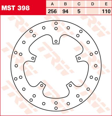 BRAKE ROTOR FIXED ROUND