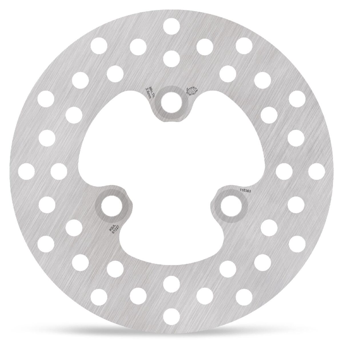 BRAKE ROTOR FIXED HALO ROUND