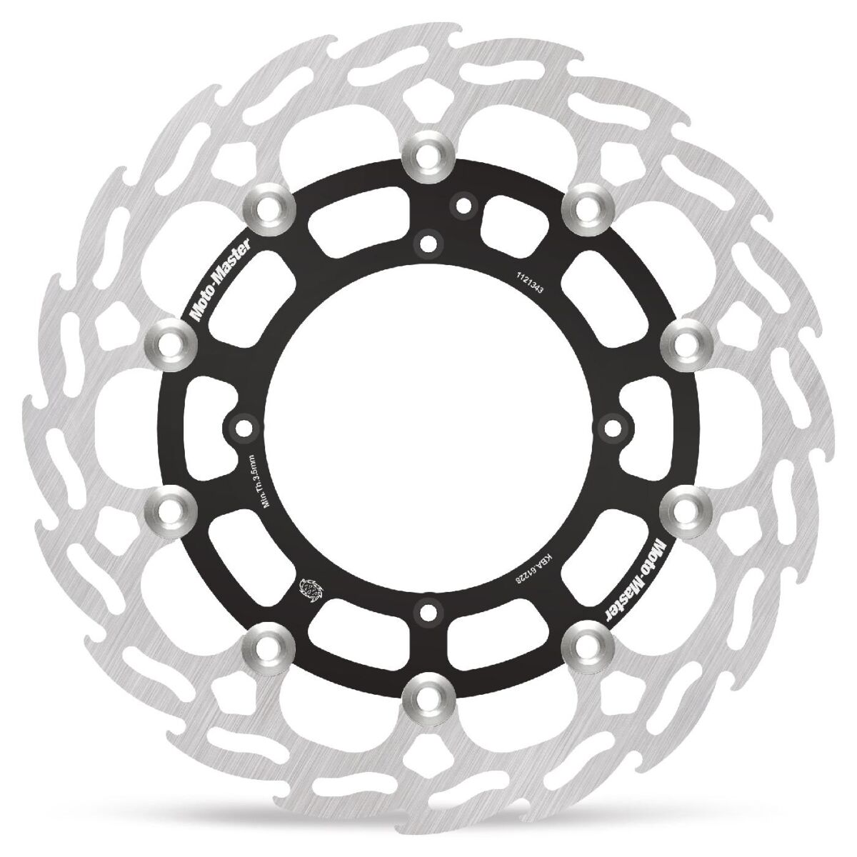BRAKE ROTOR FLOATING FLAME BLACK