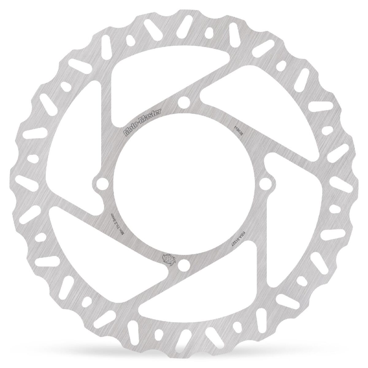 BRAKE ROTOR FIXED NITRO CONTURED NATURAL