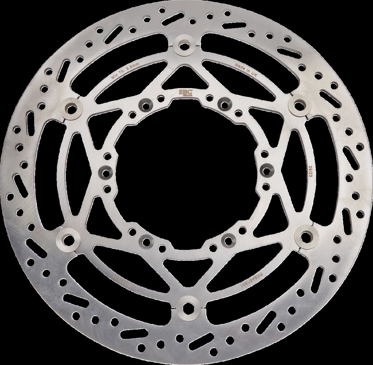BRAKE ROTOR D-SERIES FLOATING ROUND OFFROAD