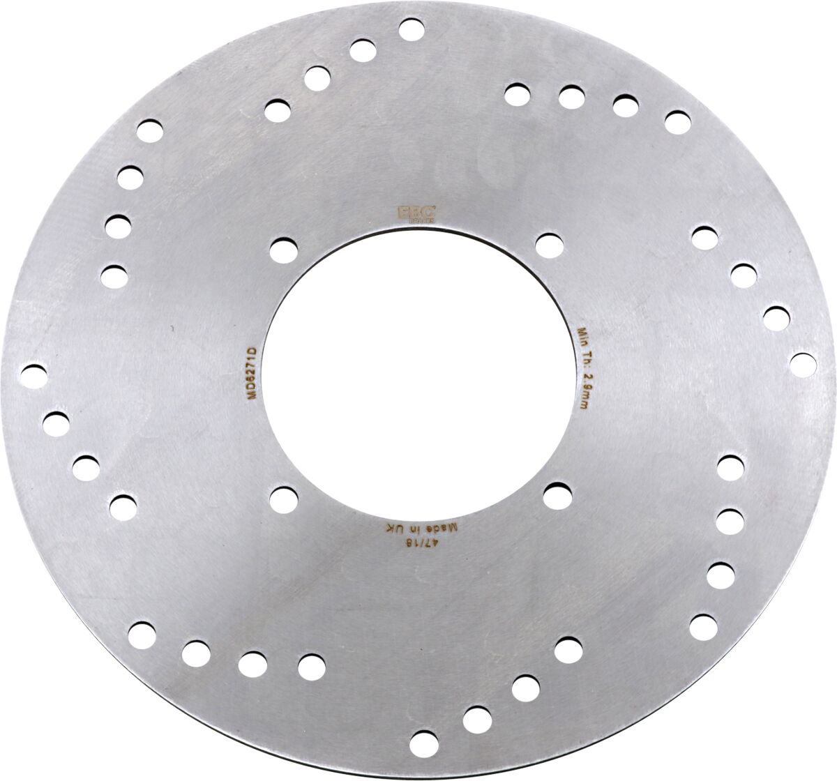BRAKE ROTOR D-SERIES OFFROAD SOLID ROUND