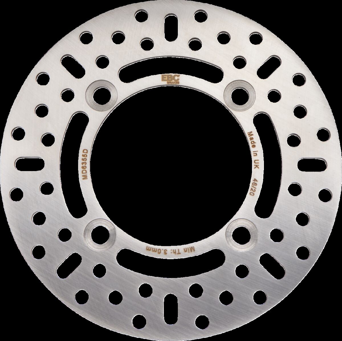 BRAKE ROTOR D-SERIES FIXED ROUND OFFROAD
