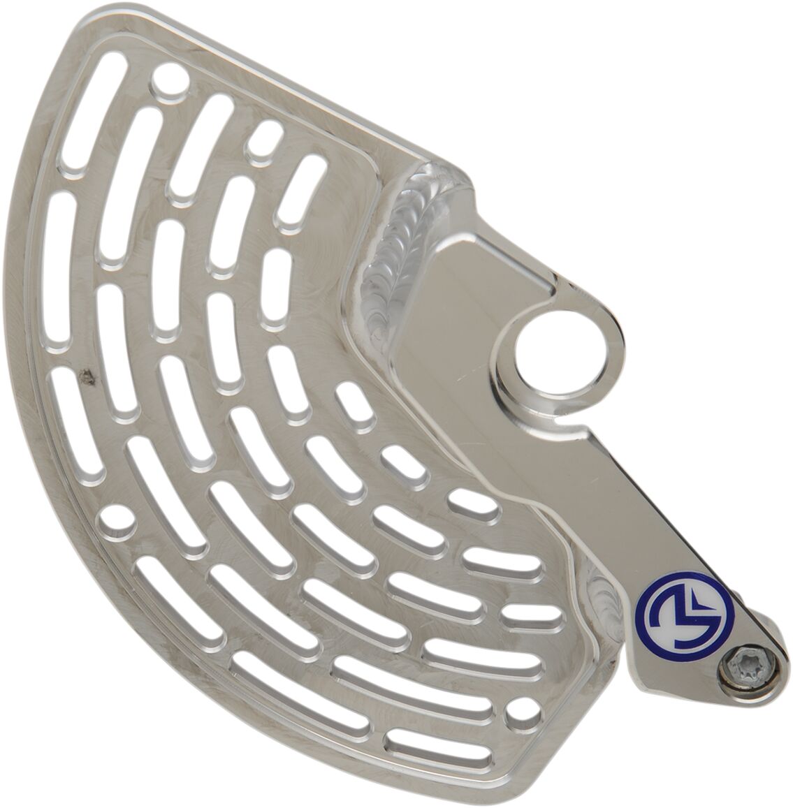 FRONT BRAKE ROTOR GUARD ALUMINUM