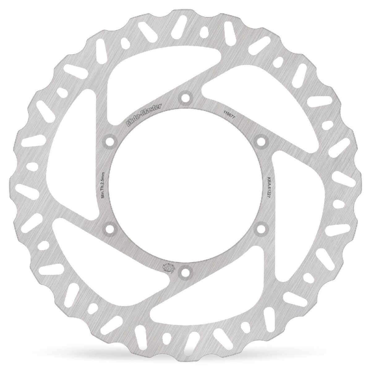 BRAKE ROTOR FIXED NITRO CONTURED NATURAL