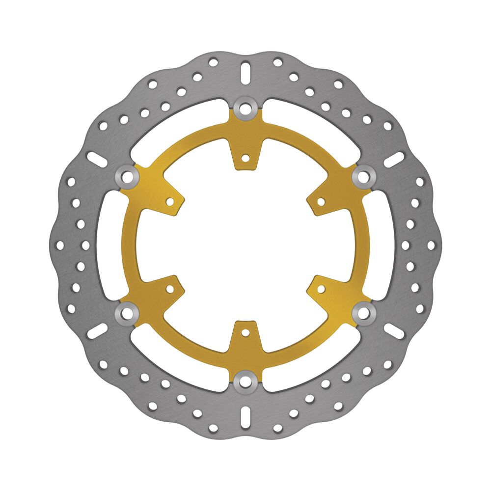 BRAKE ROTOR D-SERIES FIXED CONTOUR WAVE