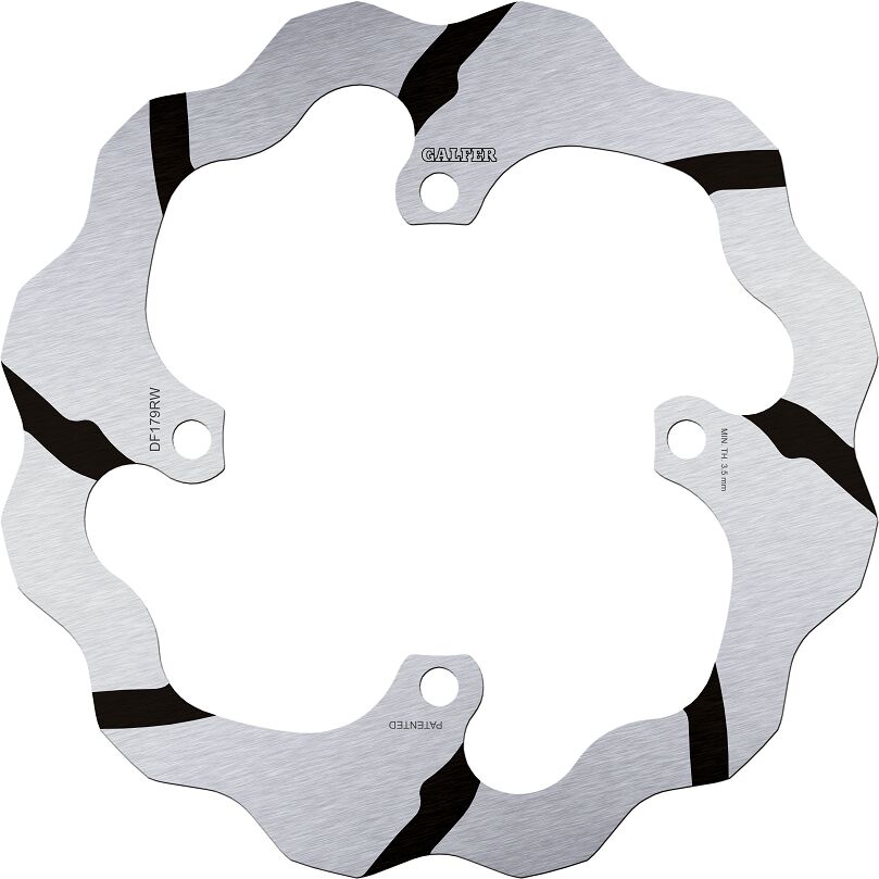BRAKE ROTOR FIXED WAVE GROOVED 240MM
