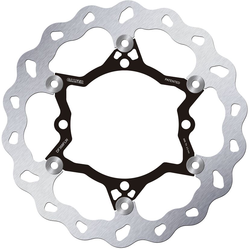 BRAKE ROTOR FLOATING WAVE STEEL CENTER