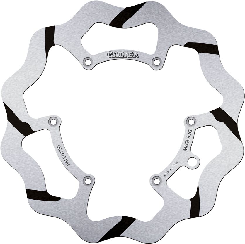 BRAKE ROTOR FIXED WAVE GROOVED 260MM
