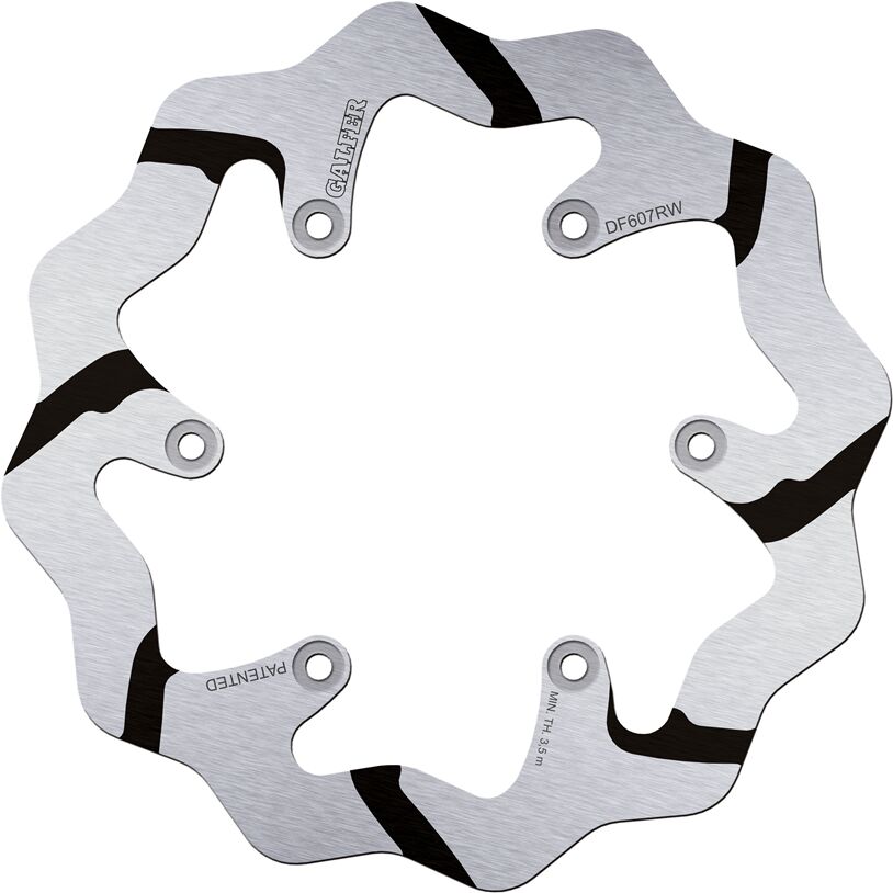 BRAKE ROTOR FIXED WAVE GROOVED 220MM