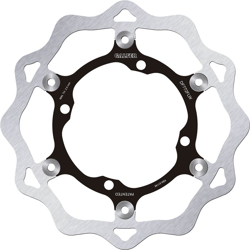 BRAKE ROTOR FLOATING WAVE STEEL CENTER