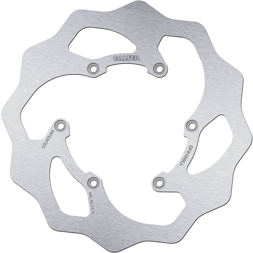 BRAKE ROTOR FIXED WAVE SOLID