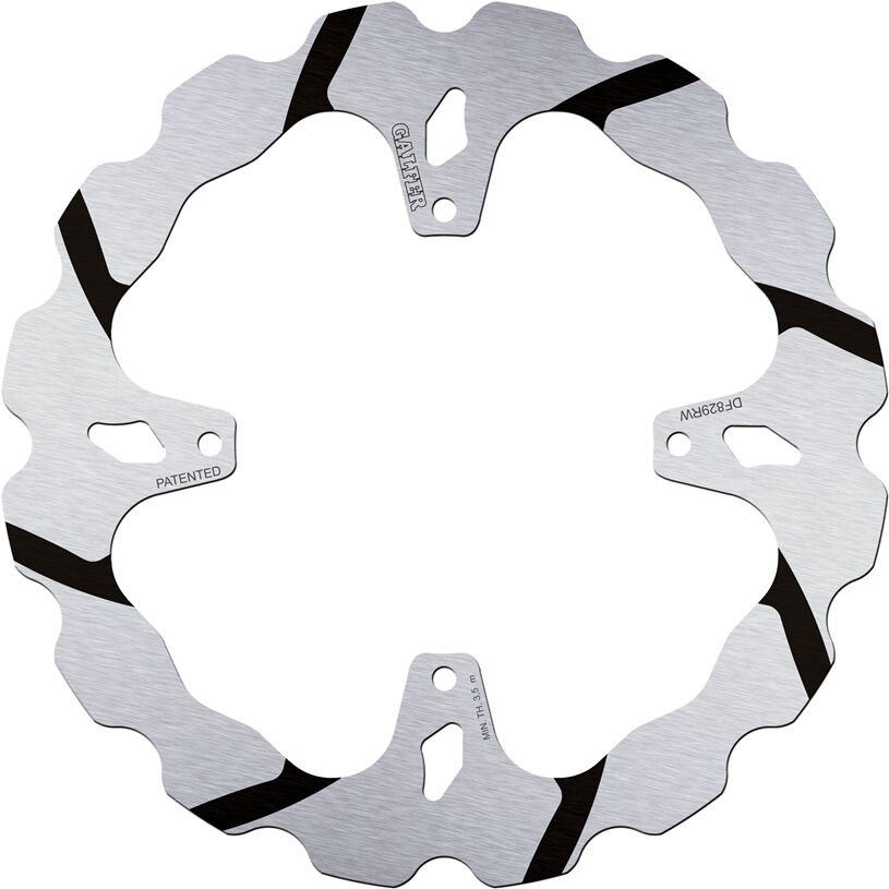 BRAKE ROTOR FIXED WAVE GROOVED 243MM