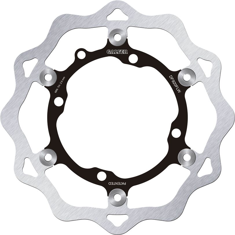 BRAKE ROTOR FLOATING WAVE STEEL CENTER