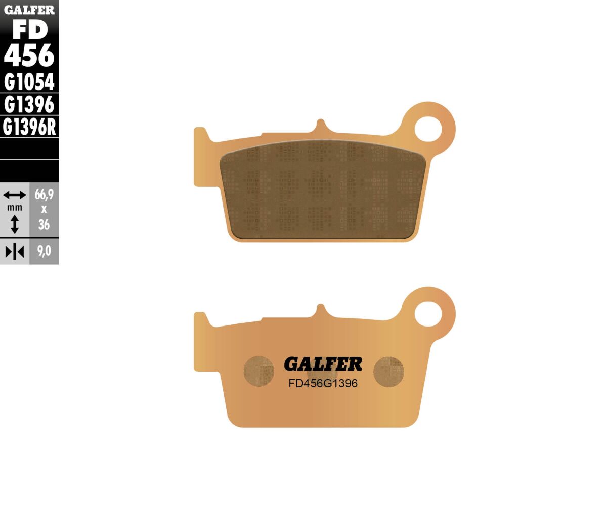 BRAKE PAD STREET SINTER