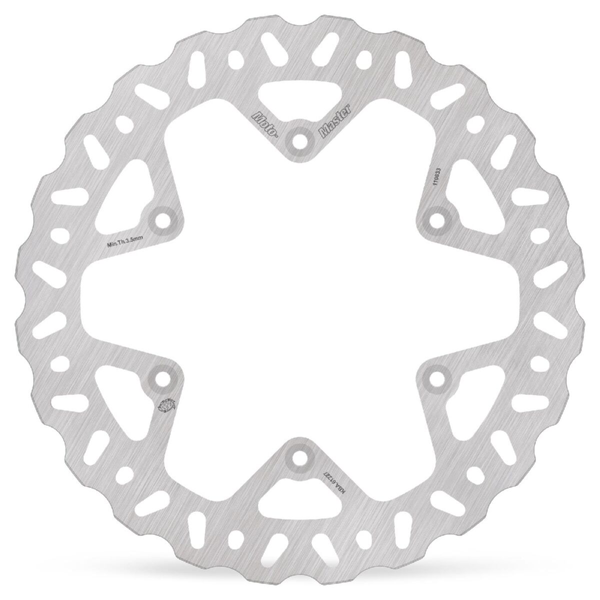 BRAKE ROTOR FLAME FIXED MX REAR