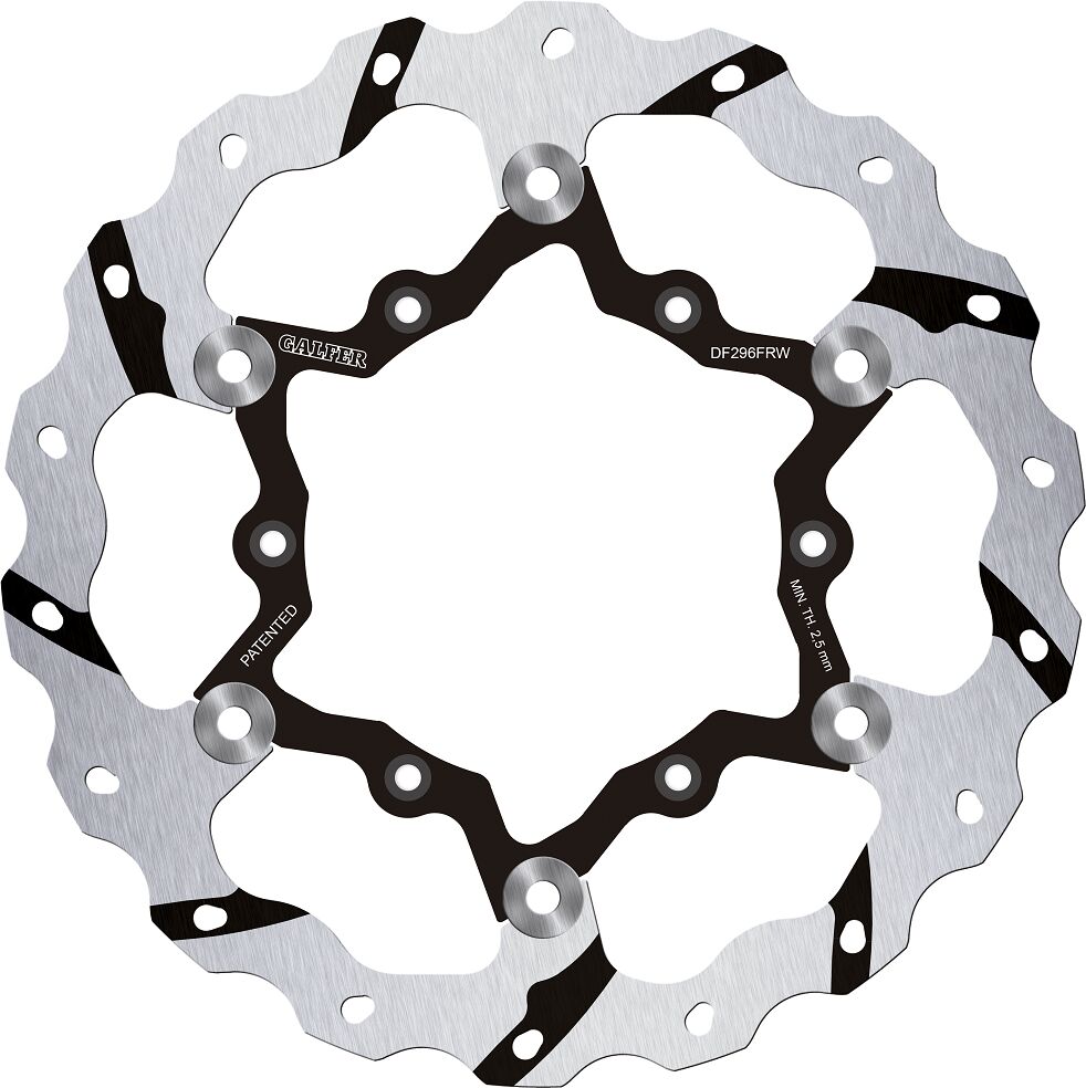 BRAKE ROTOR FLOATING WAVE GROOVED