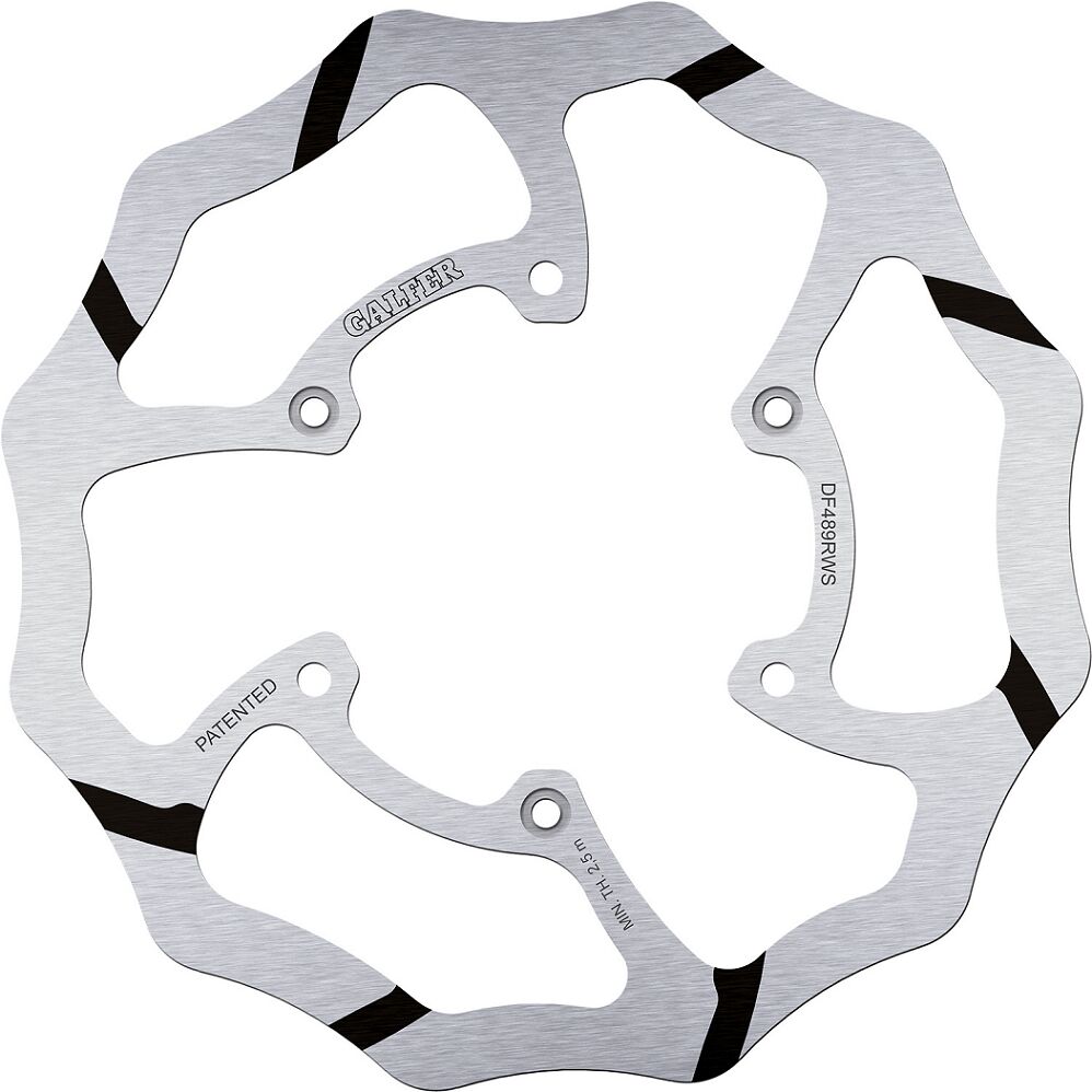 BRAKE ROTOR FIXED WAVE GROOVED 250MM
