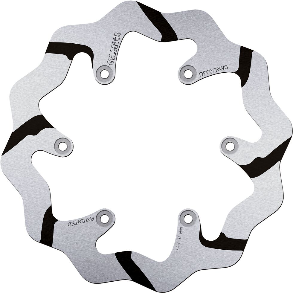 BRAKE ROTOR FIXED WAVE GROOVED 240MM