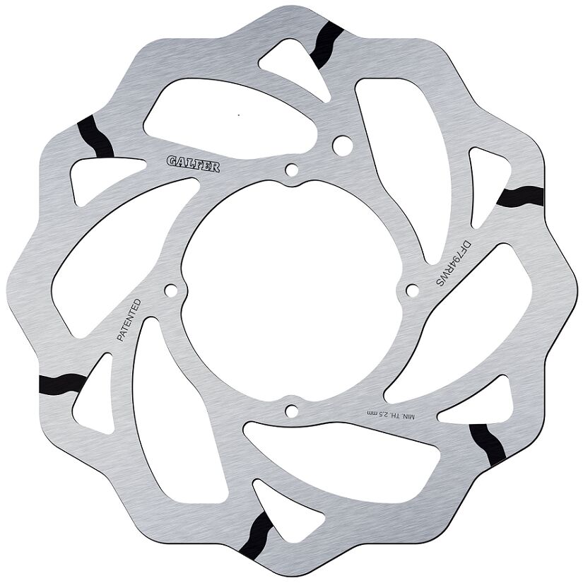 BRAKE ROTOR FIXED WAVE GROOVED 260MM