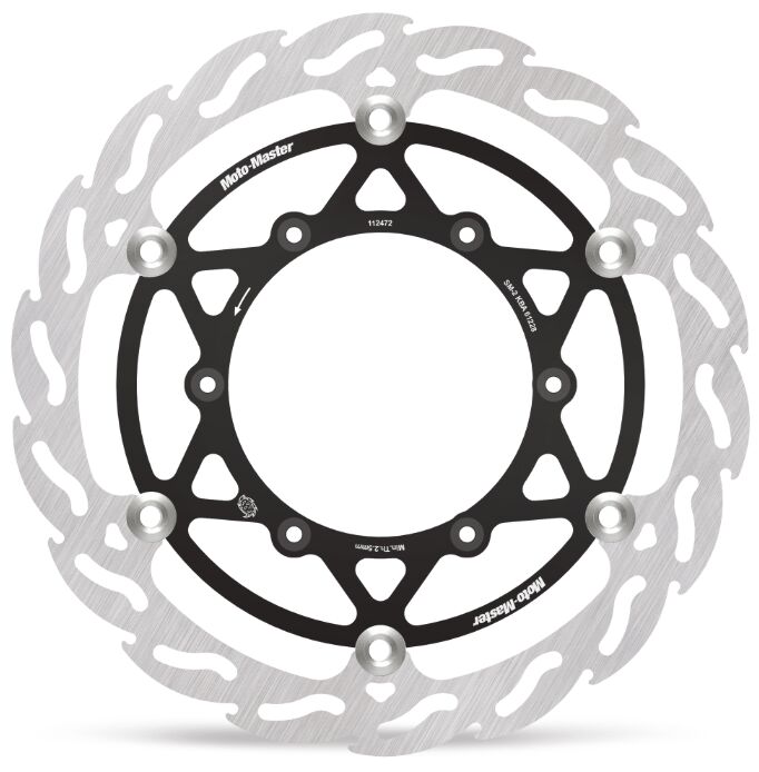 BRAKE ROTOR FLOATING FLAME OVERSIZE FRONT