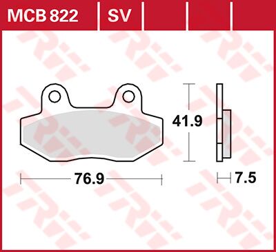 BRAKE PAD ALLROUND ORGANIC