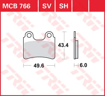 BRAKE PAD ALLROUND ORGANIC