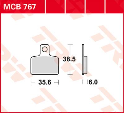 BRAKE PAD ALLROUND ORGANIC