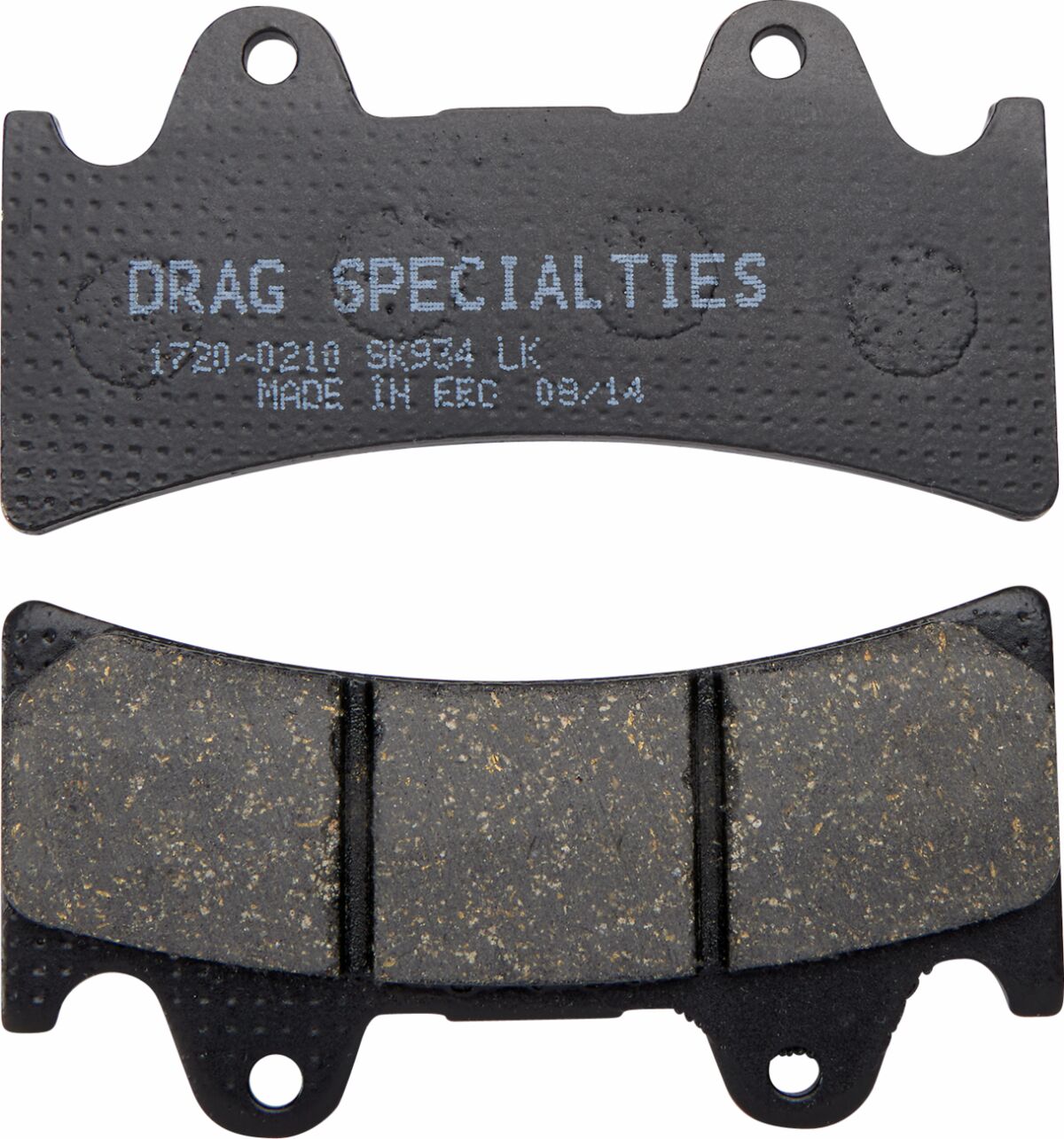 BRAKE PAD ORGANIC J-BRAKE 6-PISTON CALIPER