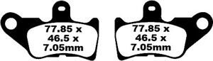 BRAKE PAD SFA SERIES ORGANIC SCOOTER