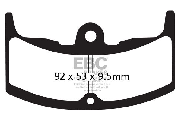 BRAKE PAD FA SERIES ORGANIC STREET