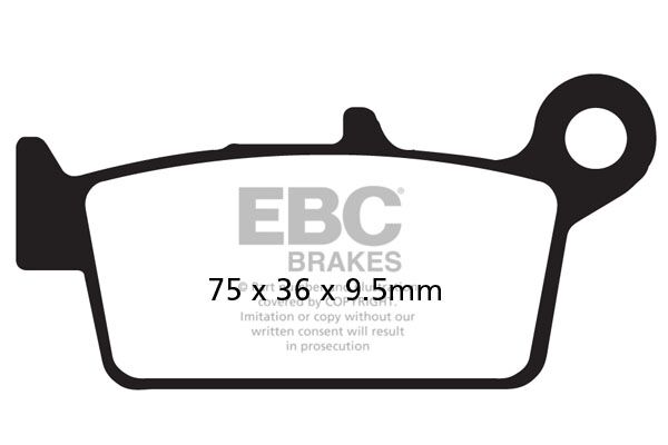 BRAKE PAD SFA SERIES ORGANIC SCOOTER